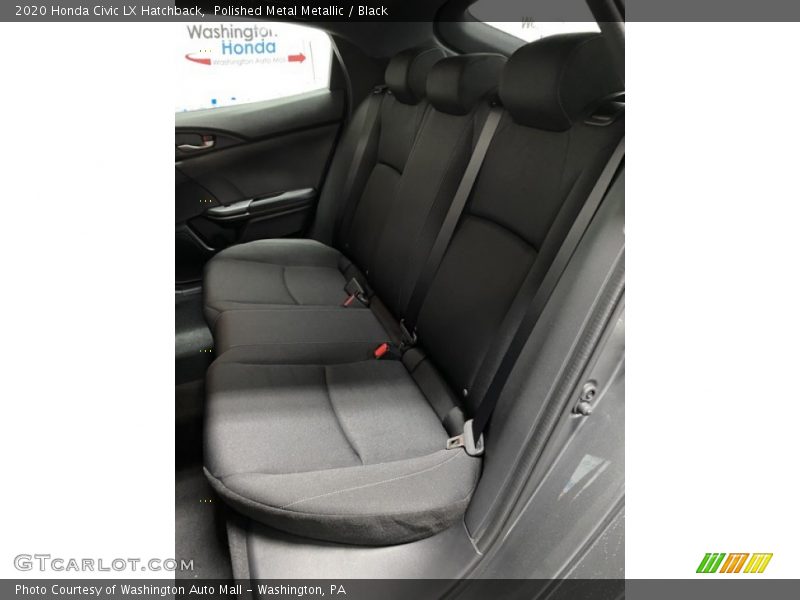 Polished Metal Metallic / Black 2020 Honda Civic LX Hatchback