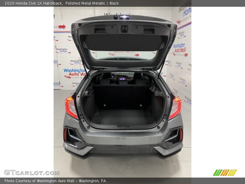 Polished Metal Metallic / Black 2020 Honda Civic LX Hatchback
