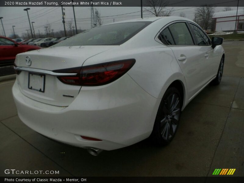 Snowflake White Pearl Mica / Black 2020 Mazda Mazda6 Touring
