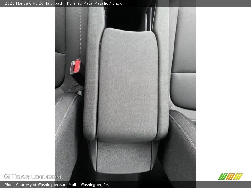 Polished Metal Metallic / Black 2020 Honda Civic LX Hatchback