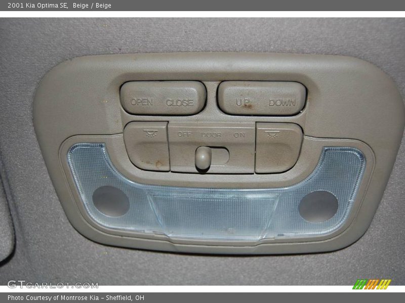 Beige / Beige 2001 Kia Optima SE