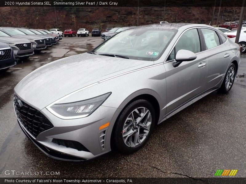 Shimmering Silver Pearl / Dark Gray 2020 Hyundai Sonata SEL