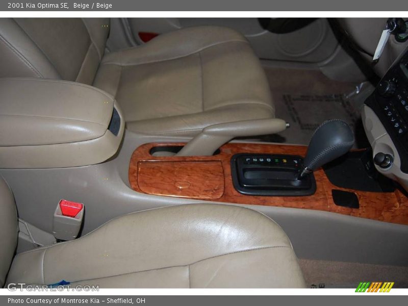 Beige / Beige 2001 Kia Optima SE