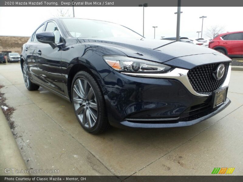 Deep Crystal Blue Mica / Sand 2020 Mazda Mazda6 Touring