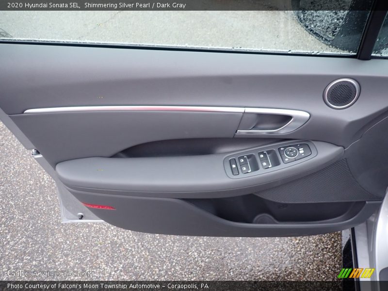 Shimmering Silver Pearl / Dark Gray 2020 Hyundai Sonata SEL