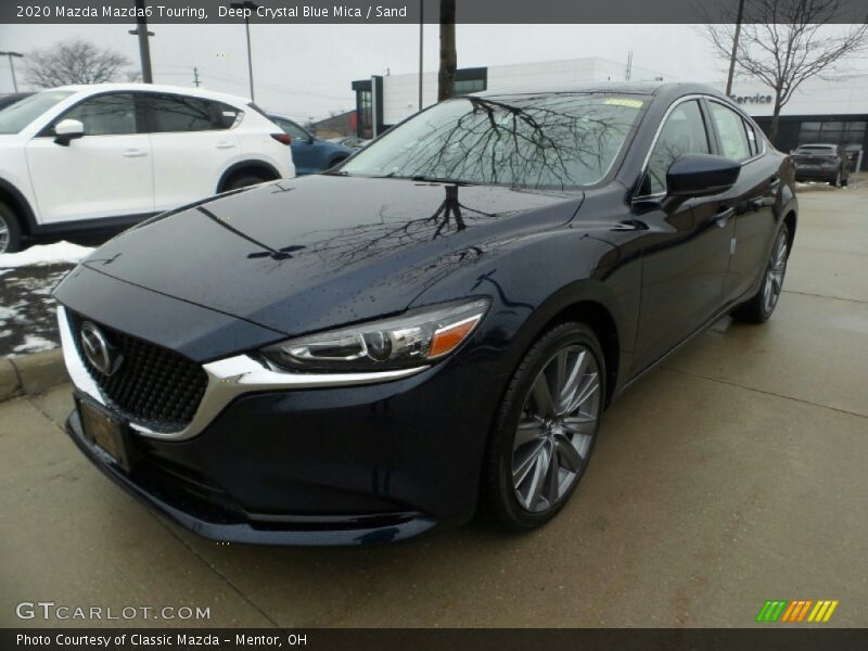 Deep Crystal Blue Mica / Sand 2020 Mazda Mazda6 Touring