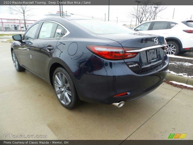 Deep Crystal Blue Mica / Sand 2020 Mazda Mazda6 Touring