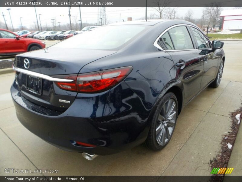 Deep Crystal Blue Mica / Sand 2020 Mazda Mazda6 Touring