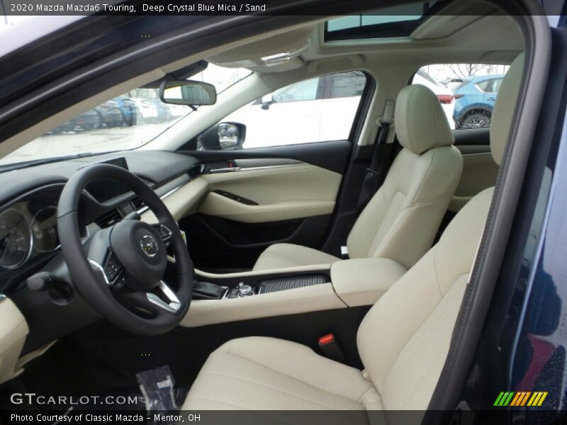 Deep Crystal Blue Mica / Sand 2020 Mazda Mazda6 Touring