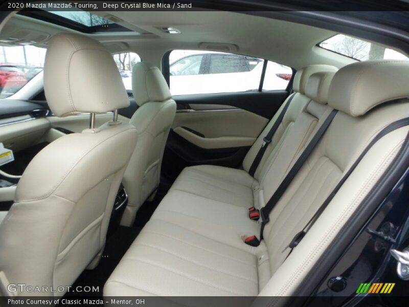 Deep Crystal Blue Mica / Sand 2020 Mazda Mazda6 Touring