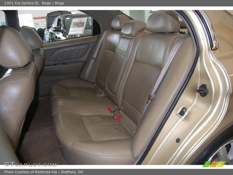 Beige / Beige 2001 Kia Optima SE