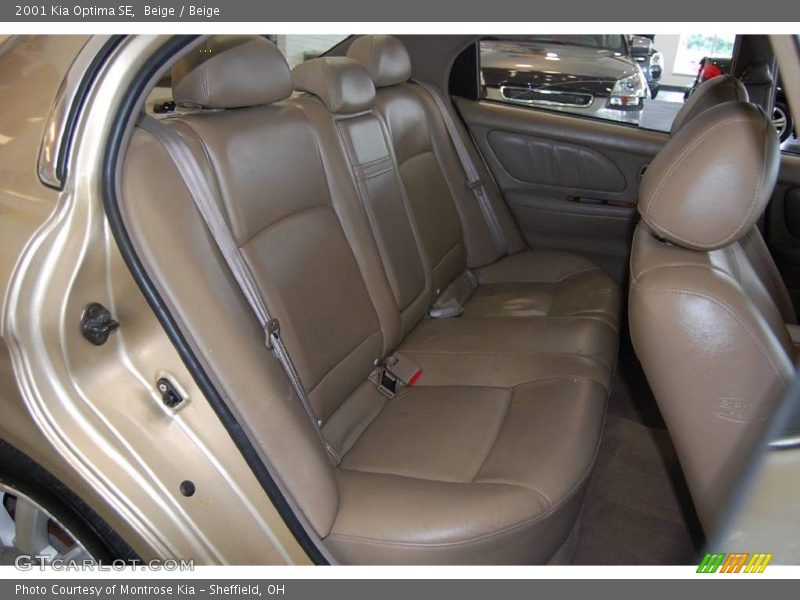 Beige / Beige 2001 Kia Optima SE