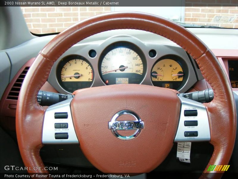 Deep Bordeaux Metallic / Cabernet 2003 Nissan Murano SL AWD
