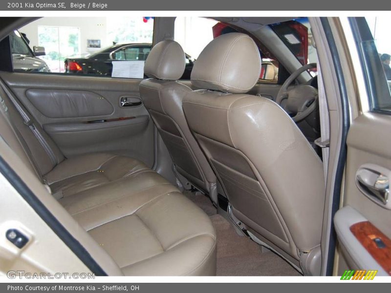 Beige / Beige 2001 Kia Optima SE