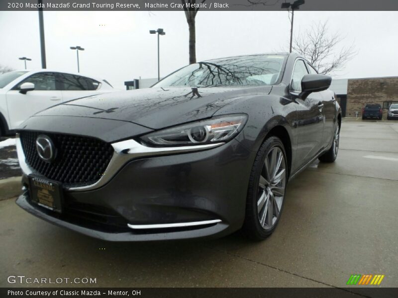 Machine Gray Metallic / Black 2020 Mazda Mazda6 Grand Touring Reserve