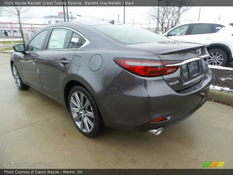 Machine Gray Metallic / Black 2020 Mazda Mazda6 Grand Touring Reserve