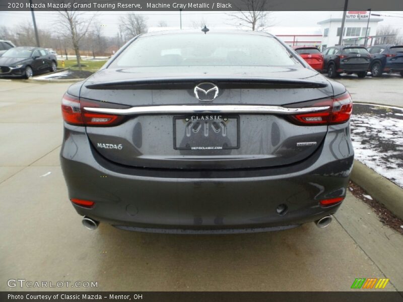 Machine Gray Metallic / Black 2020 Mazda Mazda6 Grand Touring Reserve