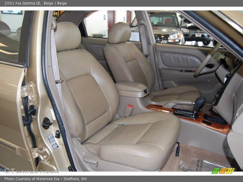 Beige / Beige 2001 Kia Optima SE