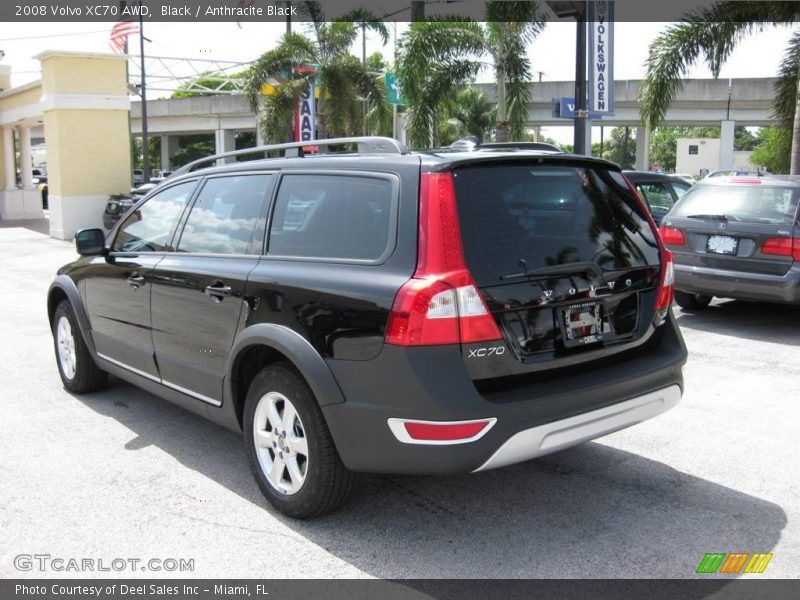 Black / Anthracite Black 2008 Volvo XC70 AWD