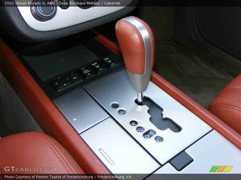 Deep Bordeaux Metallic / Cabernet 2003 Nissan Murano SL AWD