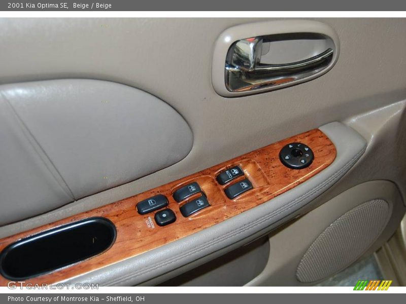 Beige / Beige 2001 Kia Optima SE