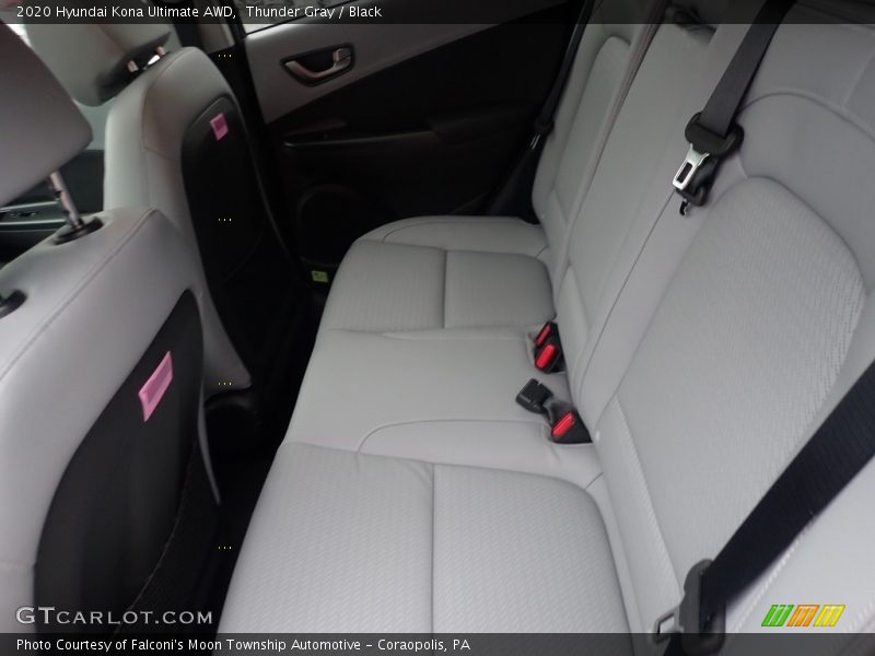 Thunder Gray / Black 2020 Hyundai Kona Ultimate AWD