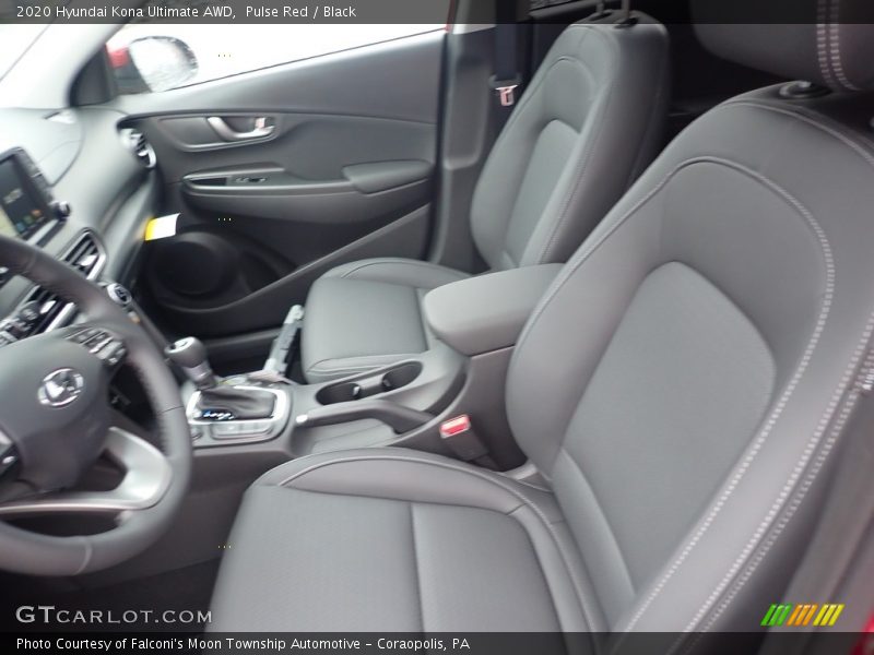 Pulse Red / Black 2020 Hyundai Kona Ultimate AWD