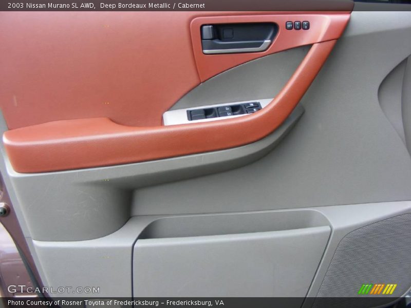 Deep Bordeaux Metallic / Cabernet 2003 Nissan Murano SL AWD