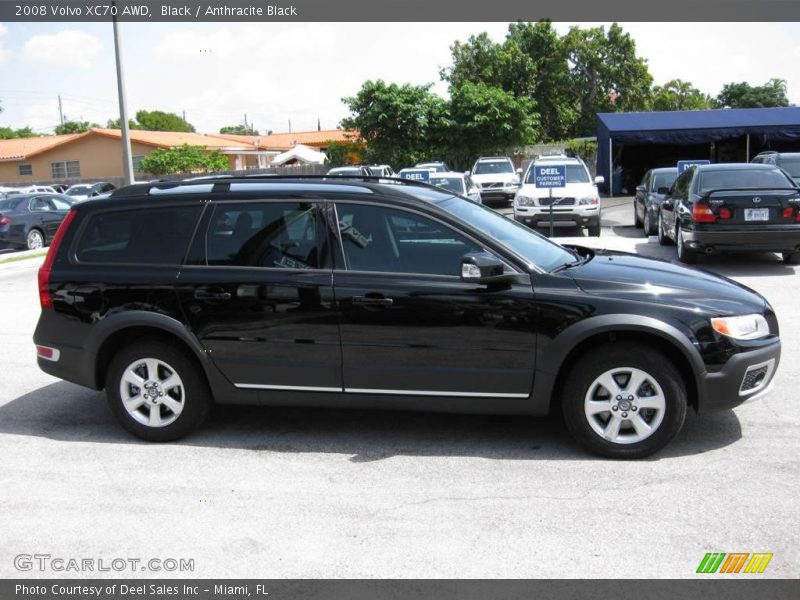 Black / Anthracite Black 2008 Volvo XC70 AWD