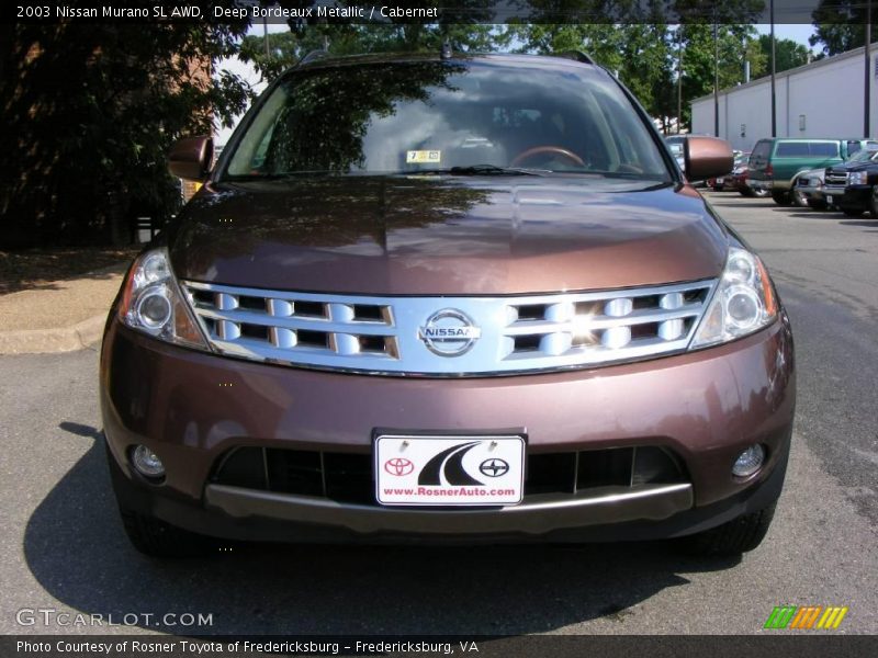 Deep Bordeaux Metallic / Cabernet 2003 Nissan Murano SL AWD