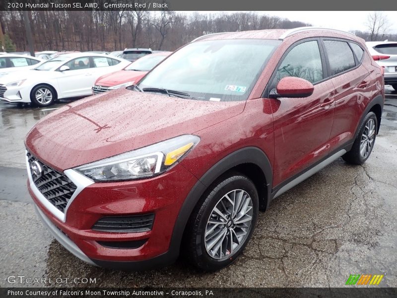 Front 3/4 View of 2020 Tucson SEL AWD