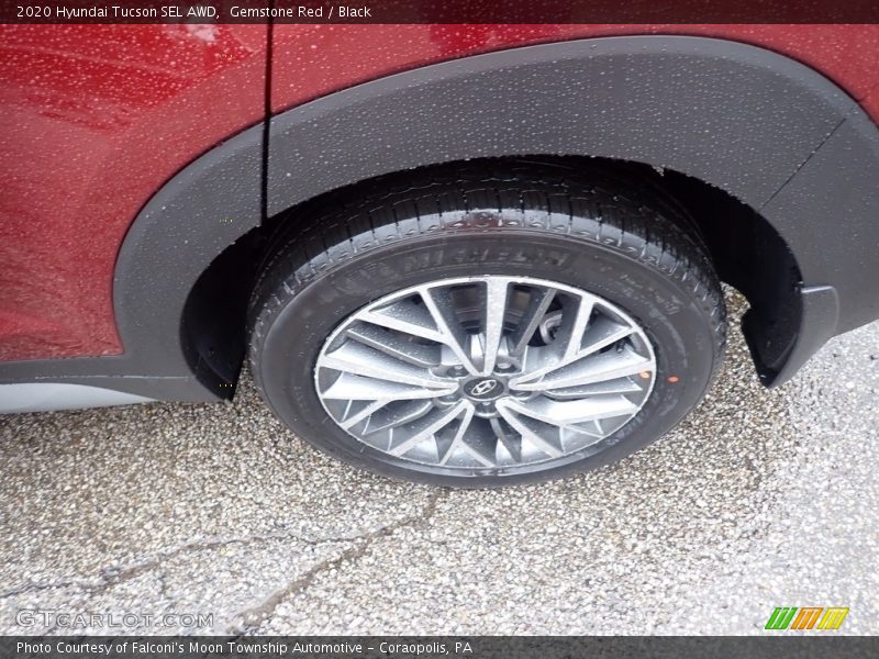 Gemstone Red / Black 2020 Hyundai Tucson SEL AWD
