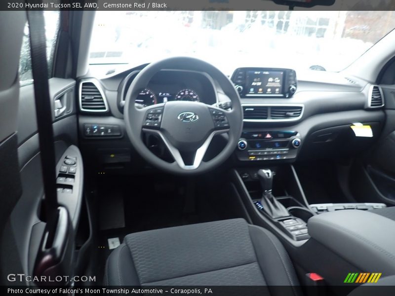 Gemstone Red / Black 2020 Hyundai Tucson SEL AWD