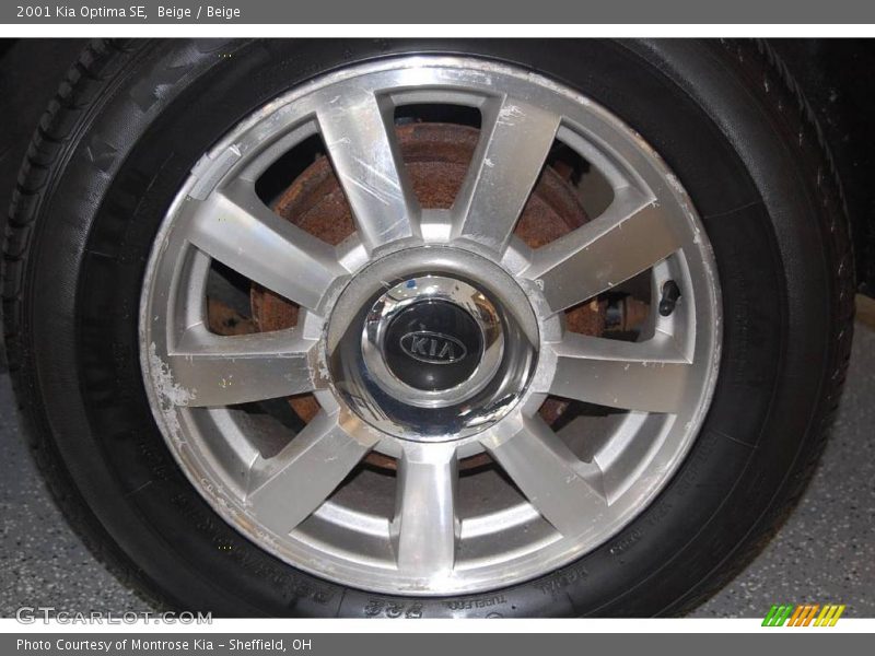 Beige / Beige 2001 Kia Optima SE