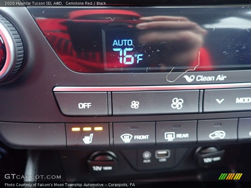 Gemstone Red / Black 2020 Hyundai Tucson SEL AWD