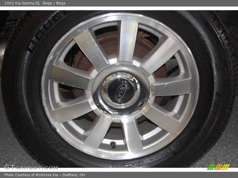 Beige / Beige 2001 Kia Optima SE