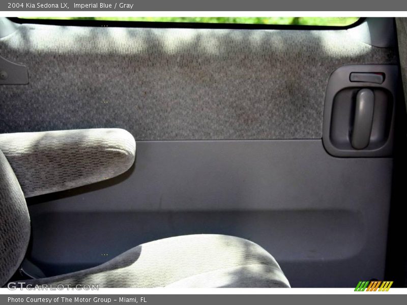 Imperial Blue / Gray 2004 Kia Sedona LX
