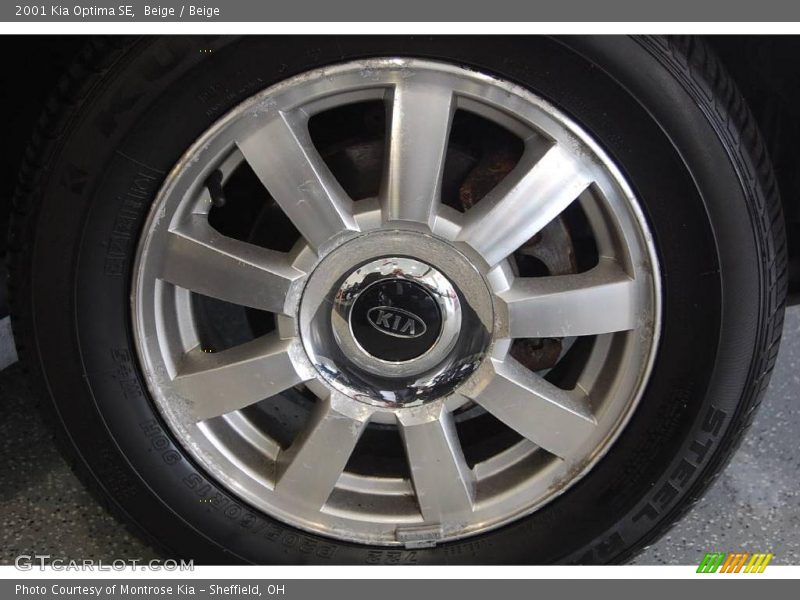 Beige / Beige 2001 Kia Optima SE