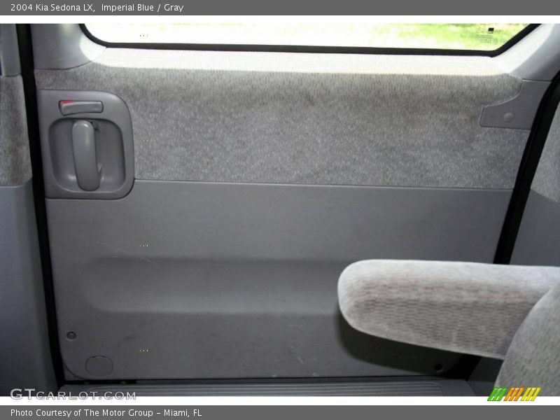 Imperial Blue / Gray 2004 Kia Sedona LX