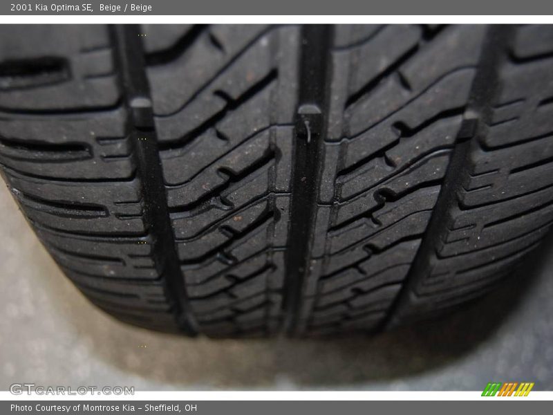 Beige / Beige 2001 Kia Optima SE