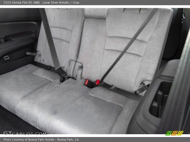 Lunar Silver Metallic / Gray 2020 Honda Pilot EX AWD