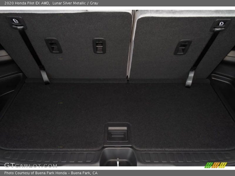 Lunar Silver Metallic / Gray 2020 Honda Pilot EX AWD