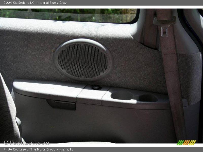 Imperial Blue / Gray 2004 Kia Sedona LX