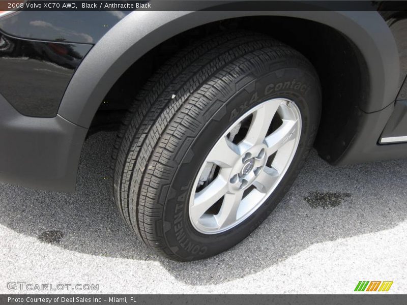 Black / Anthracite Black 2008 Volvo XC70 AWD