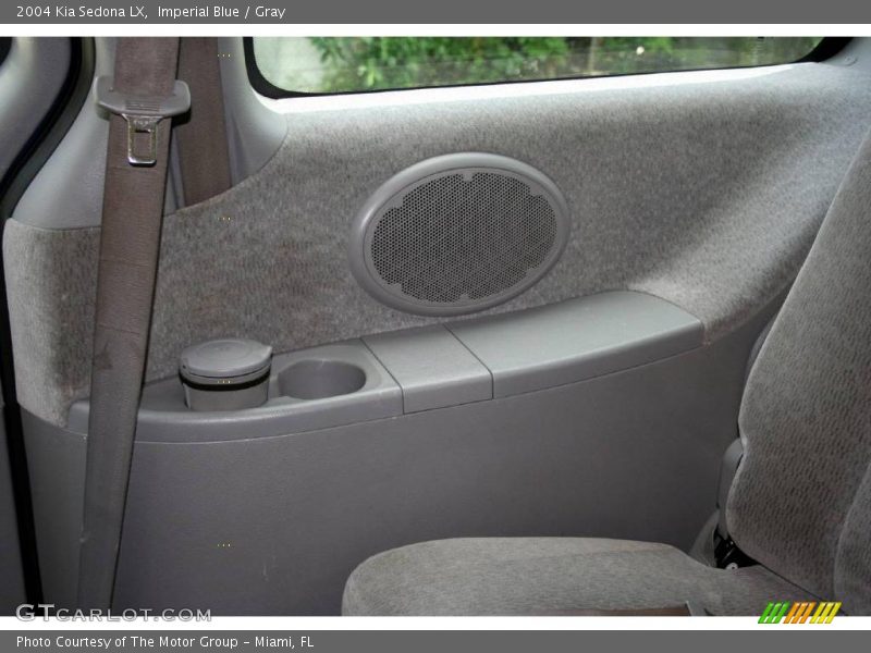 Imperial Blue / Gray 2004 Kia Sedona LX