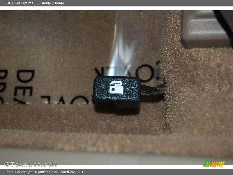 Beige / Beige 2001 Kia Optima SE