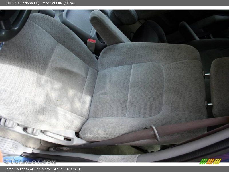 Imperial Blue / Gray 2004 Kia Sedona LX