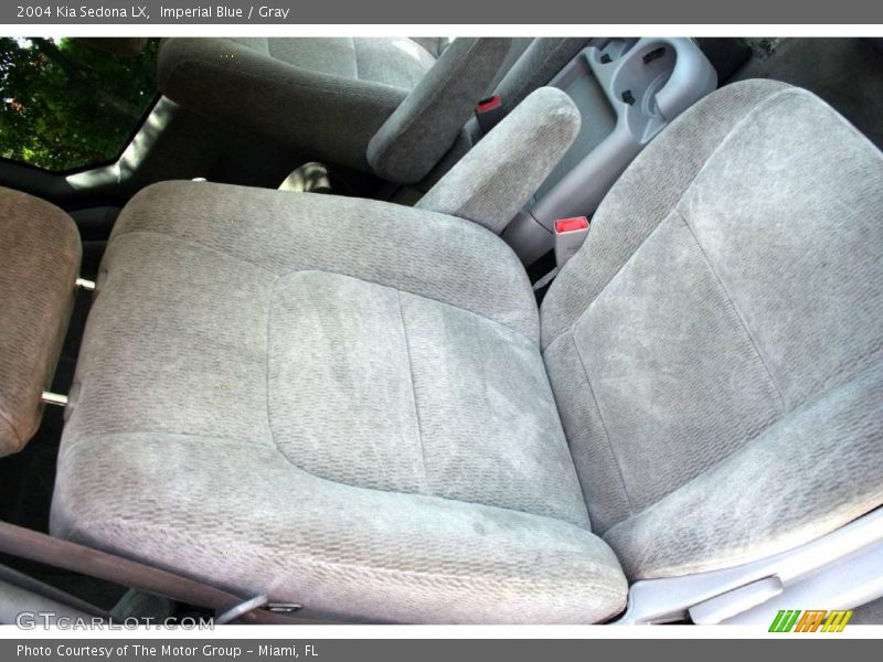 Imperial Blue / Gray 2004 Kia Sedona LX