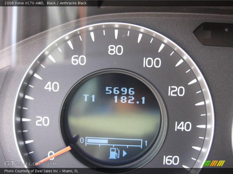 Black / Anthracite Black 2008 Volvo XC70 AWD