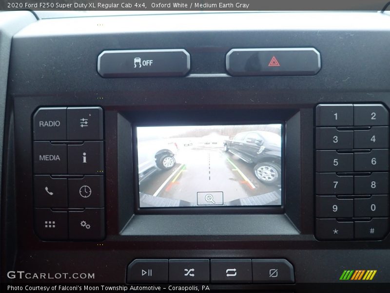 Oxford White / Medium Earth Gray 2020 Ford F250 Super Duty XL Regular Cab 4x4